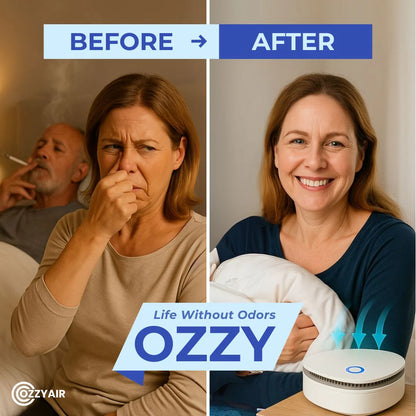 Ozzy Eliminate Smoke, Pet & Kitchen Odors in 1-Click